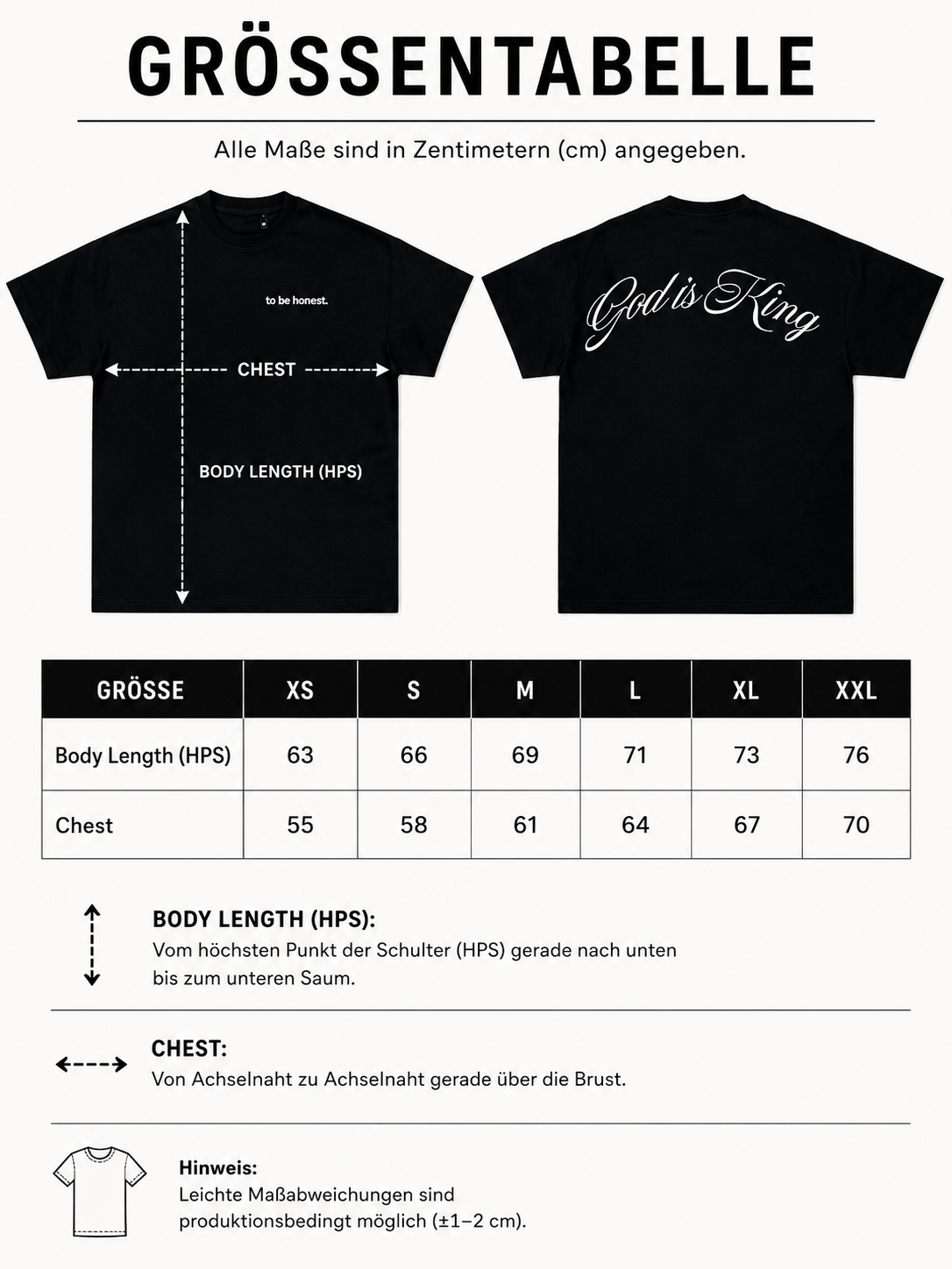 God is King - Shirt