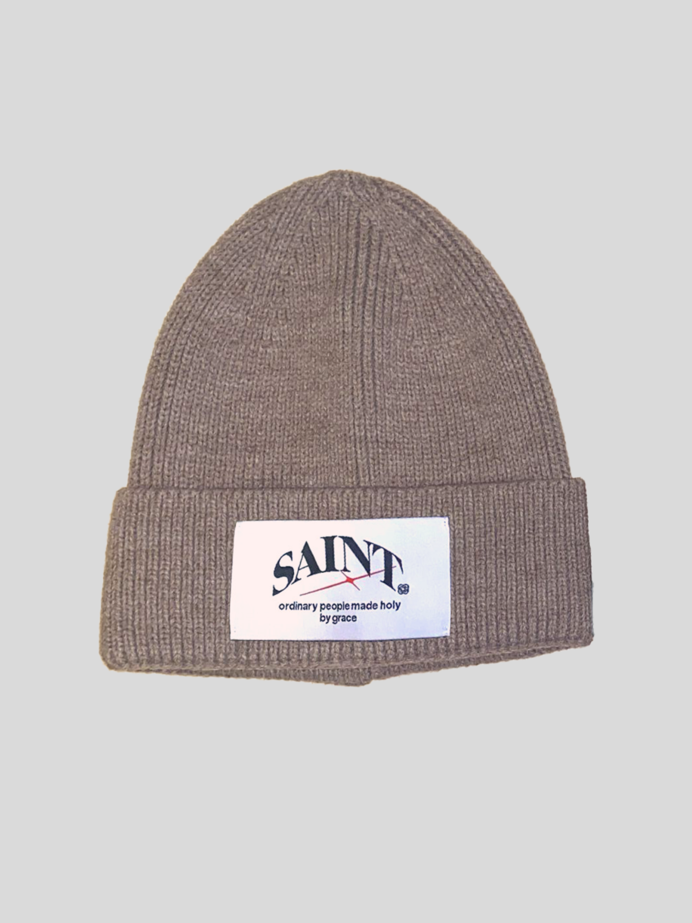 Saint Beanie – dunkelbeige