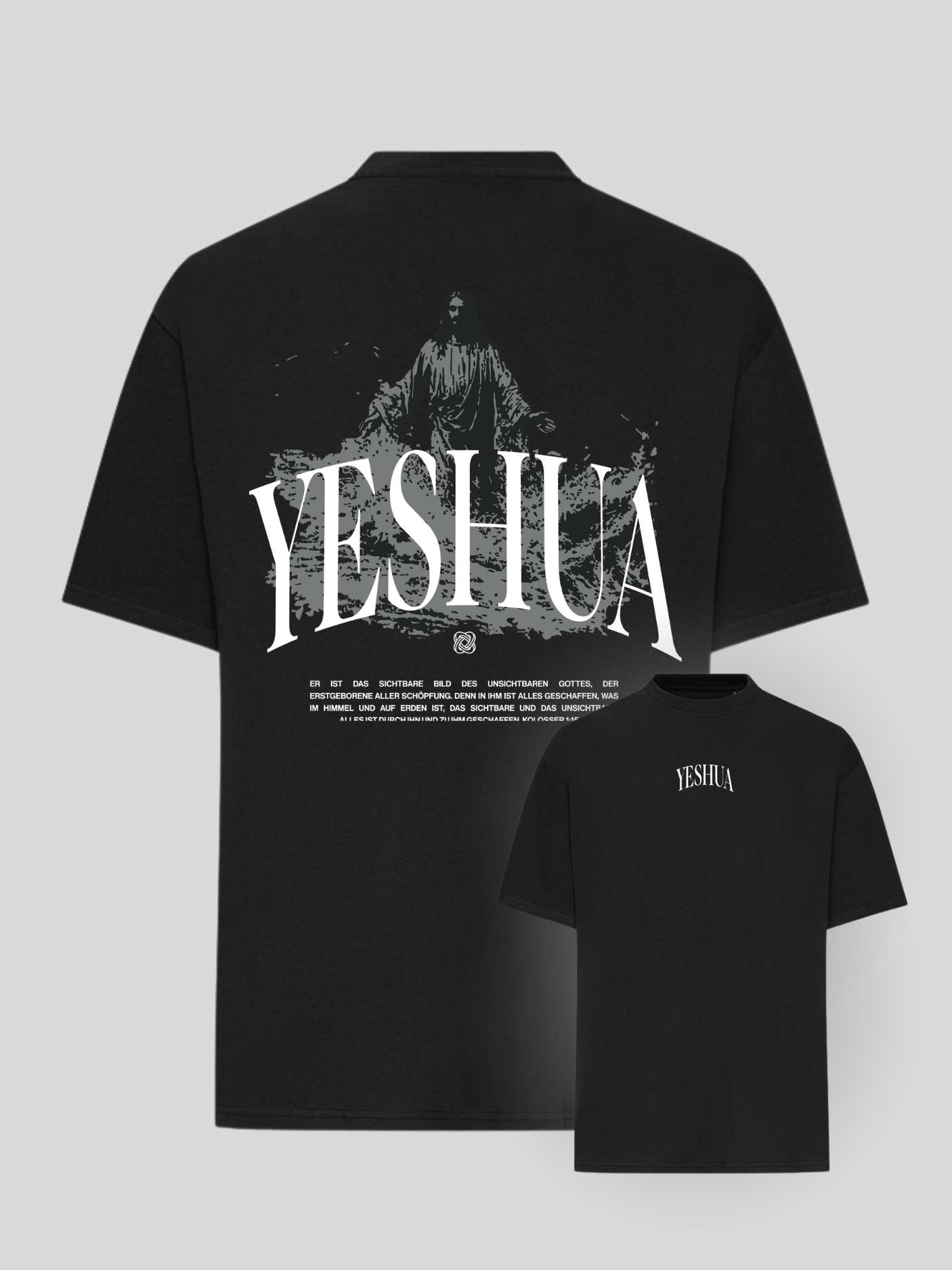 YESHUA T-Shirt – Schwarz