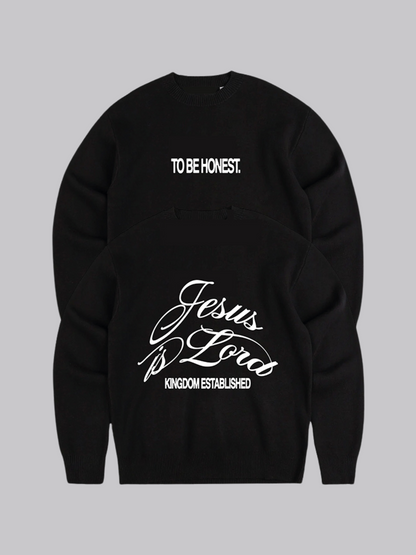 to be honest. - Knitwear