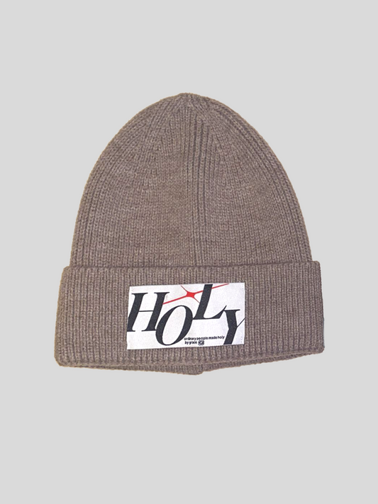 Holy Beanie – dunkelbeige